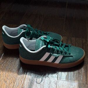 Adidas Daily 3.0 Collegiate Green Low-Top Sneakers